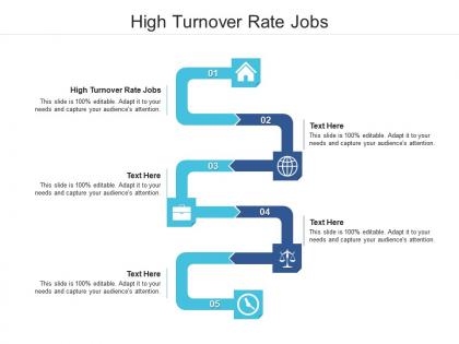 High turnover rate jobs ppt powerpoint presentation gallery design ideas cpb