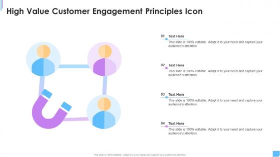 High Value Customer Engagement Principles Icon