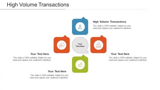 High Volume Transactions Ppt Powerpoint Presentation Infographics Cpb