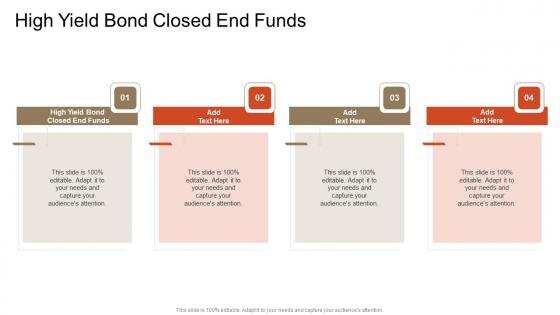 High Yield Bond Closed End Funds In Powerpoint And Google Slides Cpb
