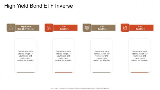 High Yield Bond ETF Inverse In Powerpoint And Google Slides Cpb