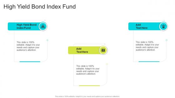 High yield bond index fund in powerpoint and google slides cpb