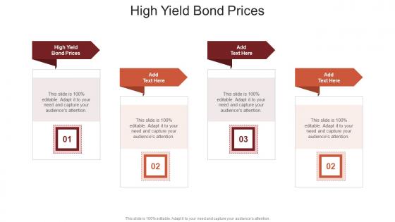 High Yield Bond Prices In Powerpoint And Google Slides Cpb