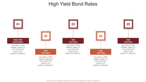High Yield Bond Rates In Powerpoint And Google Slides Cpb