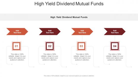 High Yield Dividend Mutual Funds In Powerpoint And Google Slides Cpb
