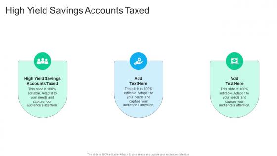 High Yield Savings Accounts Taxed In Powerpoint And Google Slides Cpb