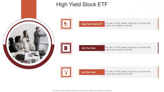 High Yield Stock ETF In Powerpoint And Google Slides Cpb