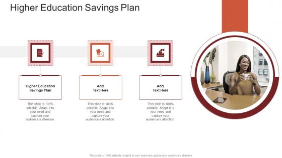 Higher Education Savings Plan In Powerpoint And Google Slides Cpb