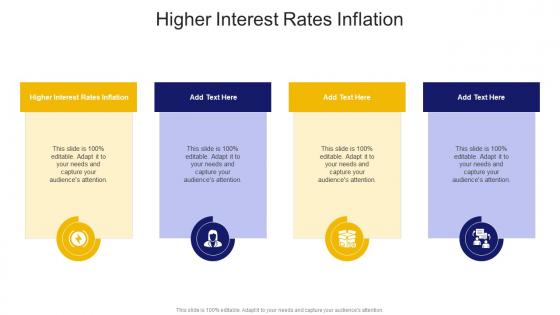 Higher Interest Rates Inflation In Powerpoint And Google Slides Cpb