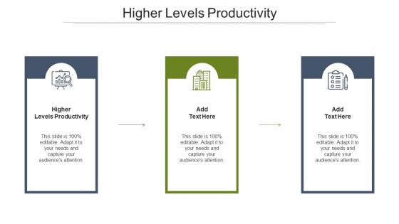 Higher Levels Productivity Ppt Powerpoint Presentation Portfolio Aids Cpb