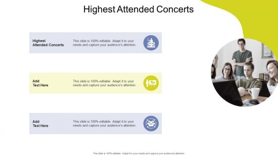 Highest Attended Concerts In Powerpoint And Google Slides Cpb