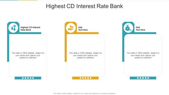 Highest CD Interest Rate Bank In Powerpoint And Google Slides Cpb