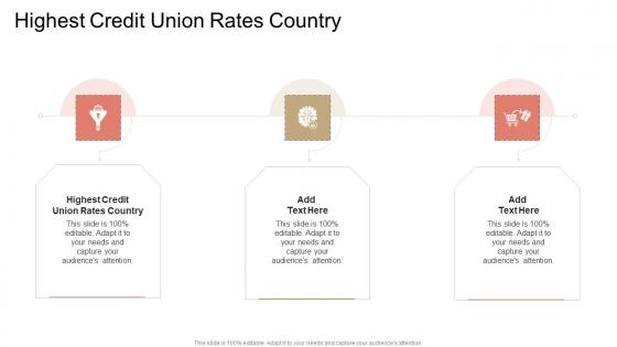 Highest Credit Union Rates Country In Powerpoint And Google Slides Cpb