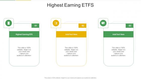 Highest Earning ETFS In Powerpoint And Google Slides Cpb