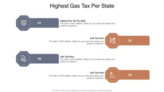 Highest Gas Tax Per State In Powerpoint And Google Slides Cpb
