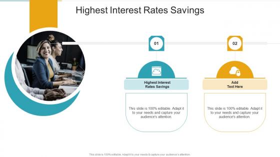 Highest Interest Rates Savings In Powerpoint And Google Slides Cpb