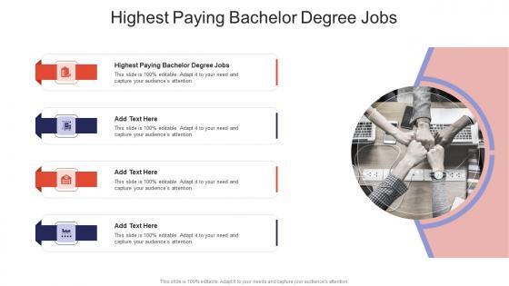 Highest Paying Bachelor Degree Jobs In Powerpoint And Google Slides Cpb