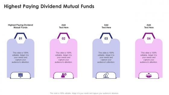 Highest Paying Dividend Mutual Funds In Powerpoint And Google Slides Cpb