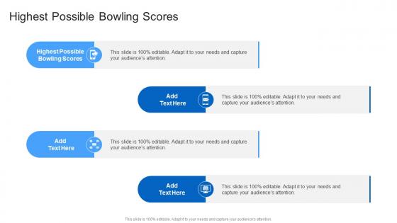 Highest Possible Bowling Scores In Powerpoint And Google Slides Cpb