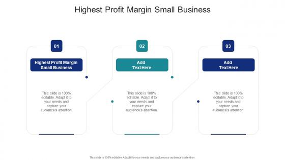 Highest Profit Margin Small Business In Powerpoint And Google Slides Cpb
