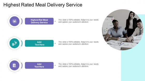 Highest Rated Meal Delivery Service In Powerpoint And Google Slides Cpb