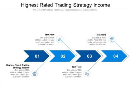 Highest rated trading strategy income ppt powerpoint presentation show skills cpb