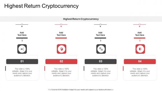Highest Return Cryptocurrency In Powerpoint And Google Slides Cpb