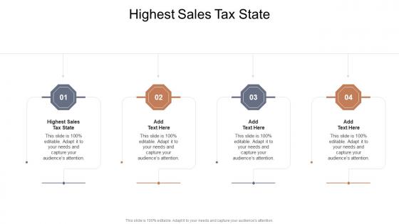 Highest Sales Tax State In Powerpoint And Google Slides Cpb