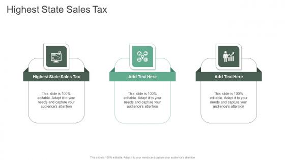 Highest State Sales Tax In Powerpoint And Google Slides Cpb