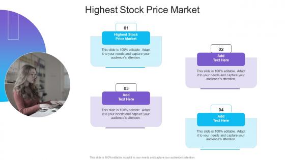Highest Stock Price Market In Powerpoint And Google Slides Cpb