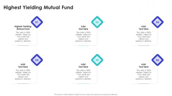 Highest Yielding Mutual Fund In Powerpoint And Google Slides Cpb