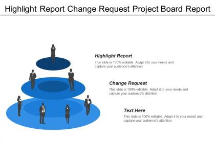 Highlight report change request project board report revenue growth