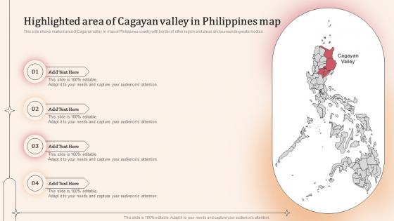 Highlighted Area Of Cagayan Valley In Philippines Map