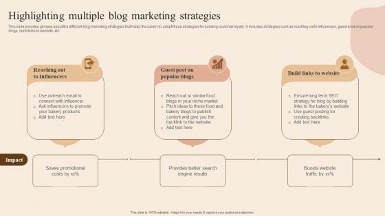 Highlighting Multiple Blog Marketing Developing Actionable Advertising Plan Tactics MKT SS V