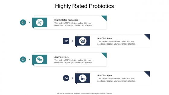 Highly Rated Probiotics In Powerpoint And Google Slides Cpb