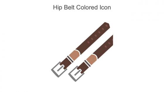 Hip Belt Colored Icon In Powerpoint Pptx Png And Editable Eps Format