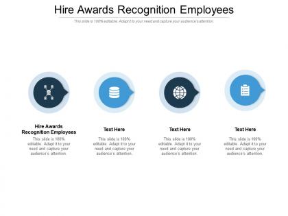 Hire awards recognition employees ppt powerpoint presentation portfolio design ideas cpb