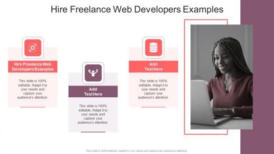 Hire Freelance Web Developers Examples In Powerpoint And Google Slides Cpb