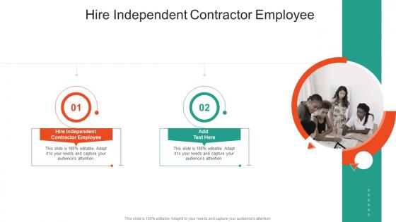 Hire Independent Contractor Employee In Powerpoint And Google Slides Cpb