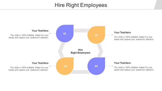 Hire Right Employees Ppt Powerpoint Presentation Ideas Structure Cpb