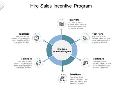 Hire sales incentive program ppt powerpoint presentation styles show cpb