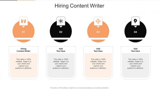 Hiring Content Writer In Powerpoint And Google Slides Cpb