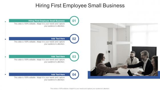 Hiring First Employee Small Business In Powerpoint And Google Slides Cpb