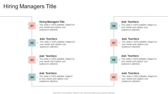 Hiring Managers Title In Powerpoint And Google Slides Cpb