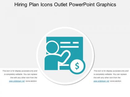 Hiring plan icons outlet powerpoint graphics