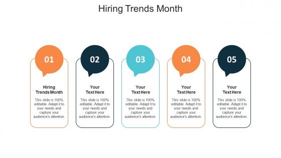 Hiring trends month ppt powerpoint presentation file tips cpb