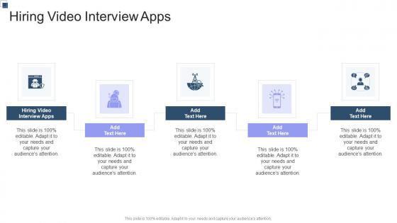 Hiring Video Interview Apps In Powerpoint And Google Slides Cpb