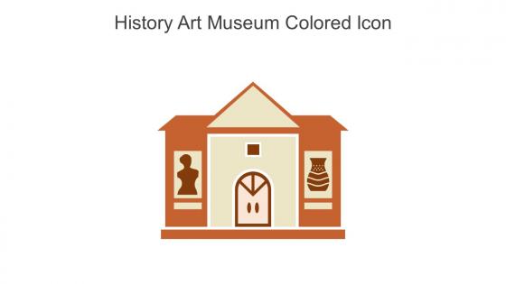 History Art Museum Colored Icon In Powerpoint Pptx Png And Editable Eps Format