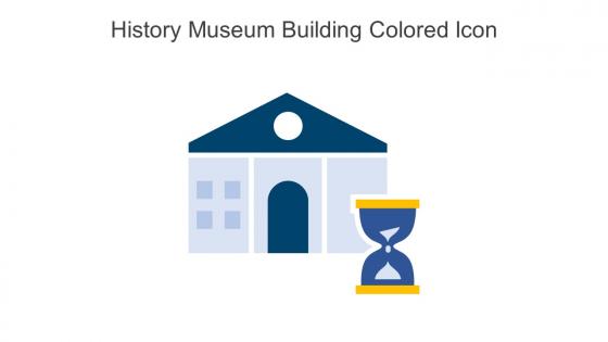 History Museum Building Colored Icon In Powerpoint Pptx Png And Editable Eps Format