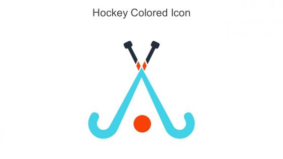 Hockey Colored Icon In Powerpoint Pptx Png And Editable Eps Format